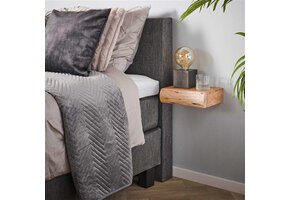 Hoyz - Nachtkastje 1L Tree XS - Massief Acacia Naturel - Set van 2