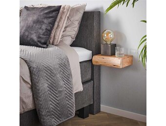 Hoyz - Nachtkastje 1L Tree XS - Massief Acacia Naturel - Set van 2