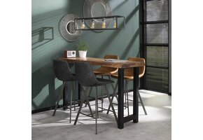 Hoyz - Bartafel Boomstam - 150cm breed - 4 Personen - 50x150x92