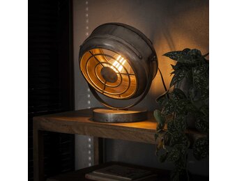 Hoyz - Tafellamp Beam - Industrieel - 1 Lamp - Grijs