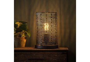 Hoyz - Tafellamp Armor Tube - Grijs - Industrieel