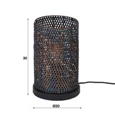 Hoyz - Tafellamp Armor Tube - Grijs - Industrieel