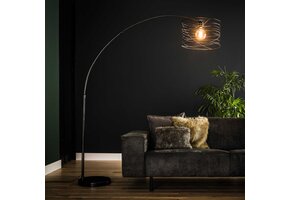 Hoyz - Booglamp Industrieel - Ø45 - Spiraal - Boogvorm