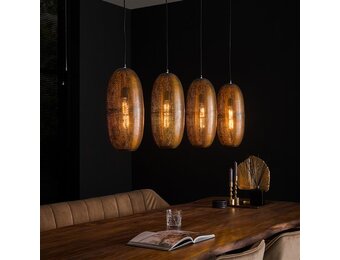 Hoyz - Hanglamp 4L Cosmic - Brons Antiek