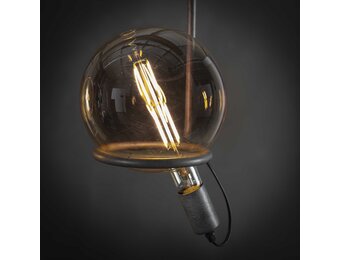 Lichtbron LED filament bol Ø20 Amberkleurig