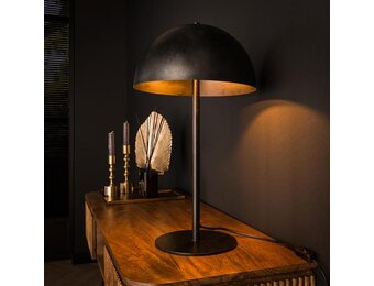 Hoyz - Tafellamp 2L Shield Metal - Donkergrijs