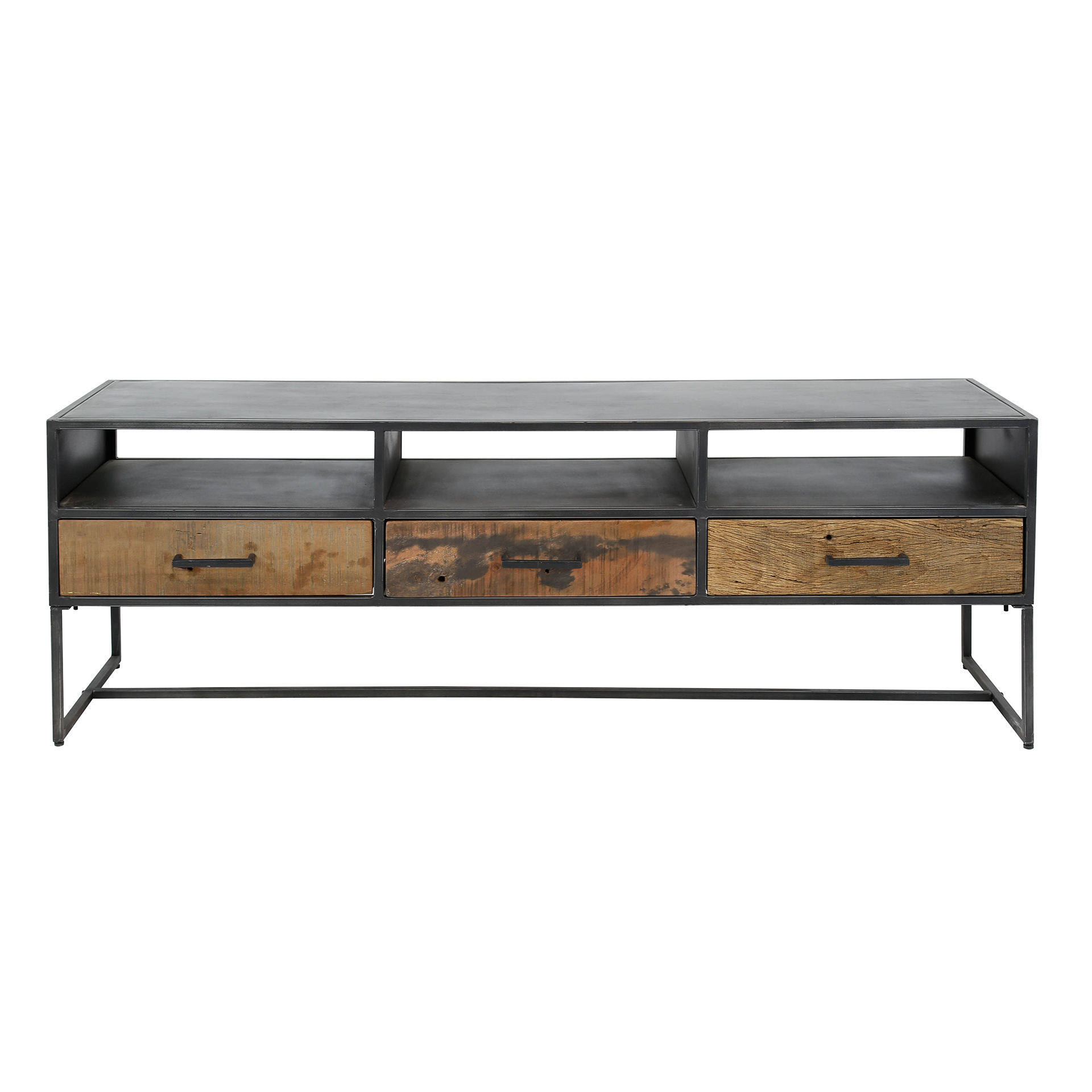 Hoyz - TV-meubel - 150cm - 3 Lades Blend - Hardhout