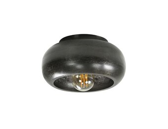 Hoyz - Plafondlamp Sky - Diameter Ø34 - Zwart Nikkel