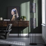 Vloerlamp Industrieel - 2 Lampen - Armor Tube - Grijs