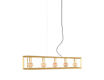 LABEL51 Hanglamp Tetto - Antiek goud - 120x20x141 cm