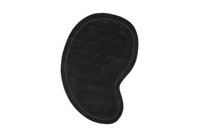 LABEL51 Vloerkleden Mody - Antraciet - Synthetisch - 200x300 cm