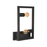 LABEL51 - Wandlamp Quadrato - Zwart - 10x20x40cm