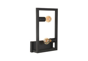 LABEL51 - Wandlamp Quadrato - Zwart - 10x20x40cm