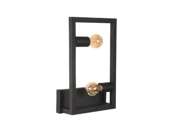 LABEL51 Wandlamp Quadrato - Zwart - Metaal