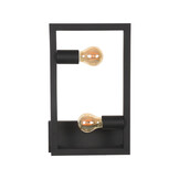 LABEL51 - Wandlamp Quadrato - Zwart - 10x20x40cm