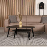 LABEL51 - Vloerkleed Luxy - Grijs - 230x160x2cm