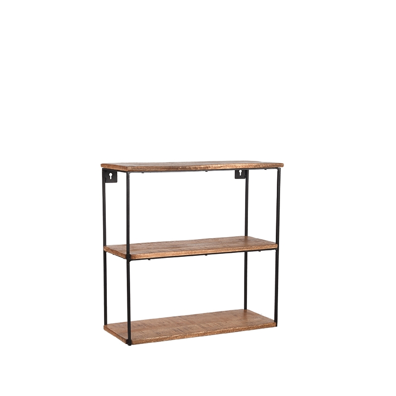LABEL51 - Wandplanken Vintage - Bruin - 20x50x50cm