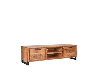 LABEL51 Tv-meubel Glasgow - Rough - Mangohout - 160 cm