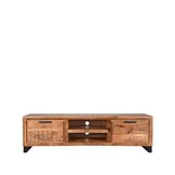 LABEL51 Tv-meubel Glasgow - Rough - Mangohout - 160 cm