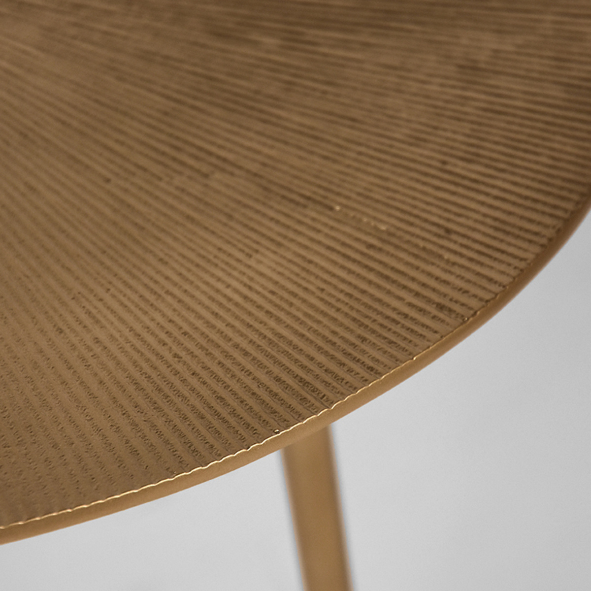 LABEL51 Salontafel Nobby - Antiek goud - Metaal - 50 cm
