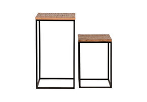 LABEL51 Bijzettafel Vintage - Rough - Mangohout