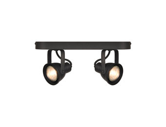 LABEL51 Spot Max led - Zwart - Metaal - 2 Lichts