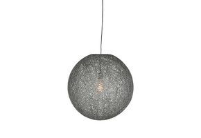 LABEL51 - Hanglamp Twist - Grijs - 30x30x30cm