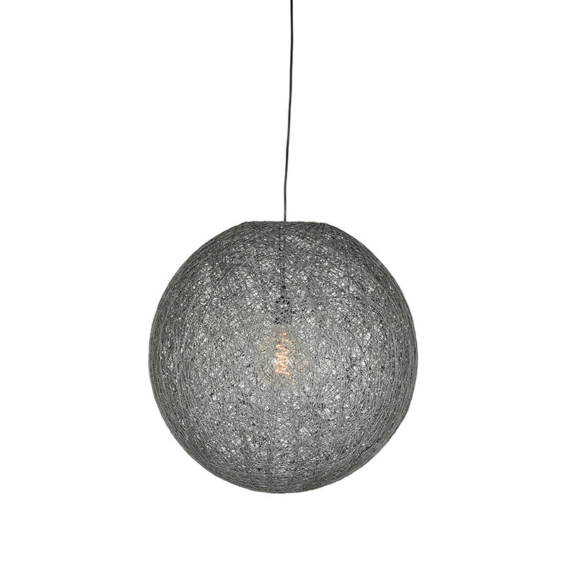 LABEL51 - Hanglamp Twist - Grijs - 30x30x30cm