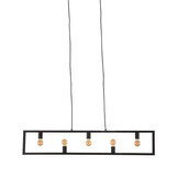 LABEL51 Hanglamp Quadrato - Zwart - 135x10x130 cm