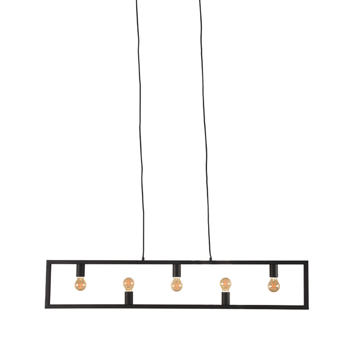 LABEL51 - Hanglamp Quadrato - Zwart - 10x135x130cm