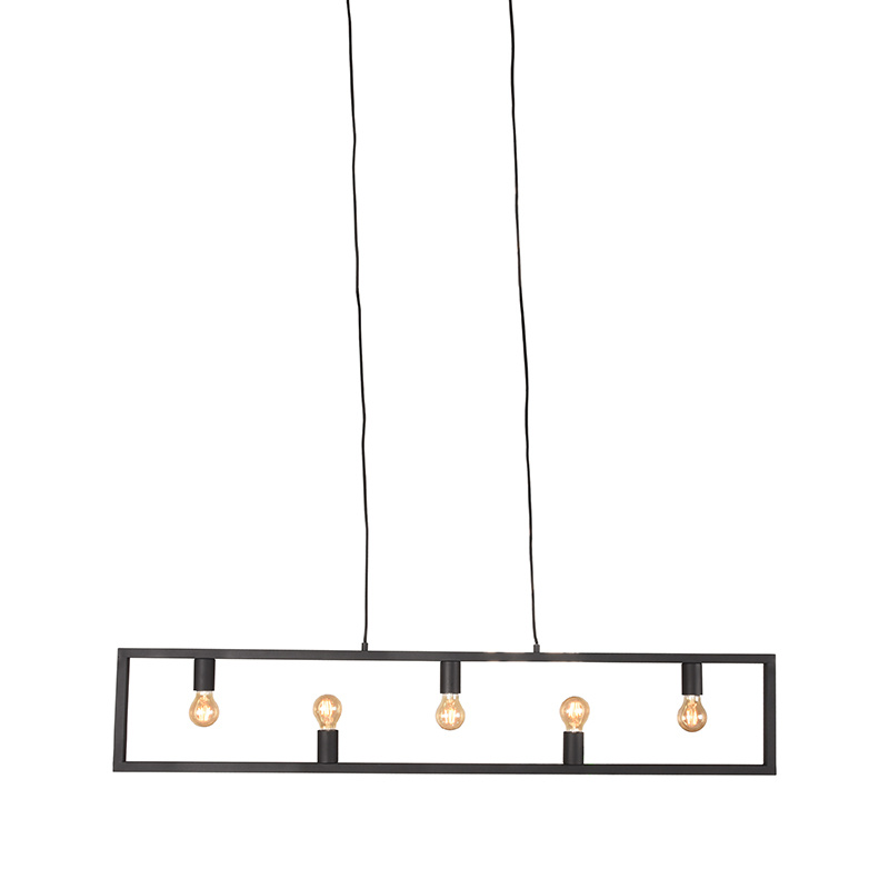 LABEL51 - Hanglamp Quadrato - Zwart - 10x135x130cm