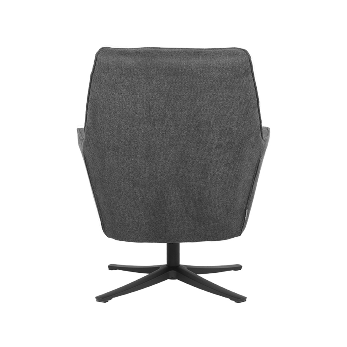 LABEL51 Fauteuil Tod - Antraciet - Weave