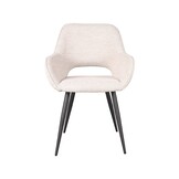 LABEL51 Eetkamerstoel Fer - Naturel - Boucle