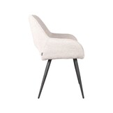 LABEL51 Eetkamerstoel Fer - Naturel - Boucle