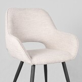 LABEL51 Eetkamerstoel Fer - Naturel - Boucle