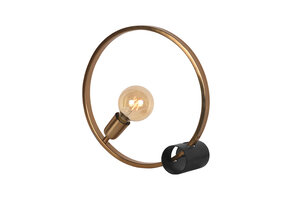 LABEL51 - Tafellamp Ring - Goud - 12x38x38cm