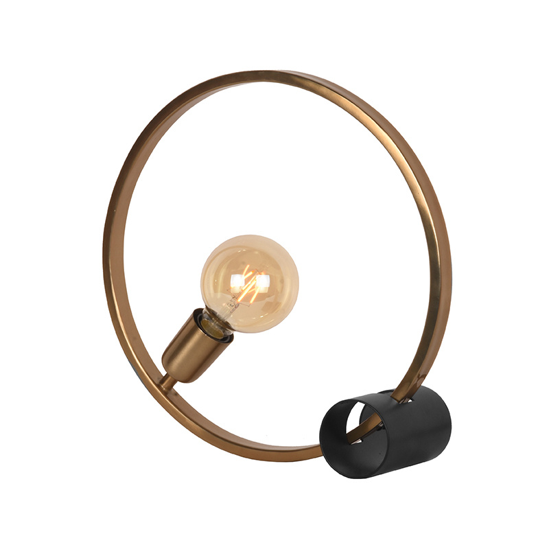 LABEL51 - Tafellamp Ring - Goud - 12x38x38cm
