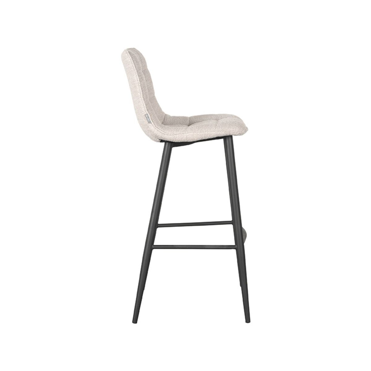 LABEL51 - Barkruk Jelt - Naturel Boucle - 42x46x105 cm
