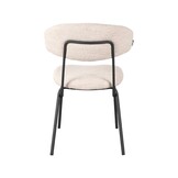 LABEL51 Eetkamerstoel Zack - Naturel - Stof