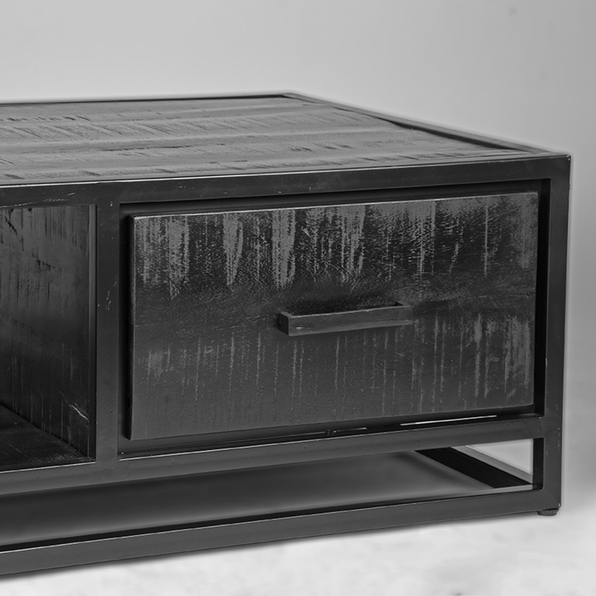 LABEL51 - Salontafel Chili - Zwart - 70x110x40cm