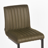 LABEL51 - Barstoel Milo - Groen - 53x41x100cm - Set van 2