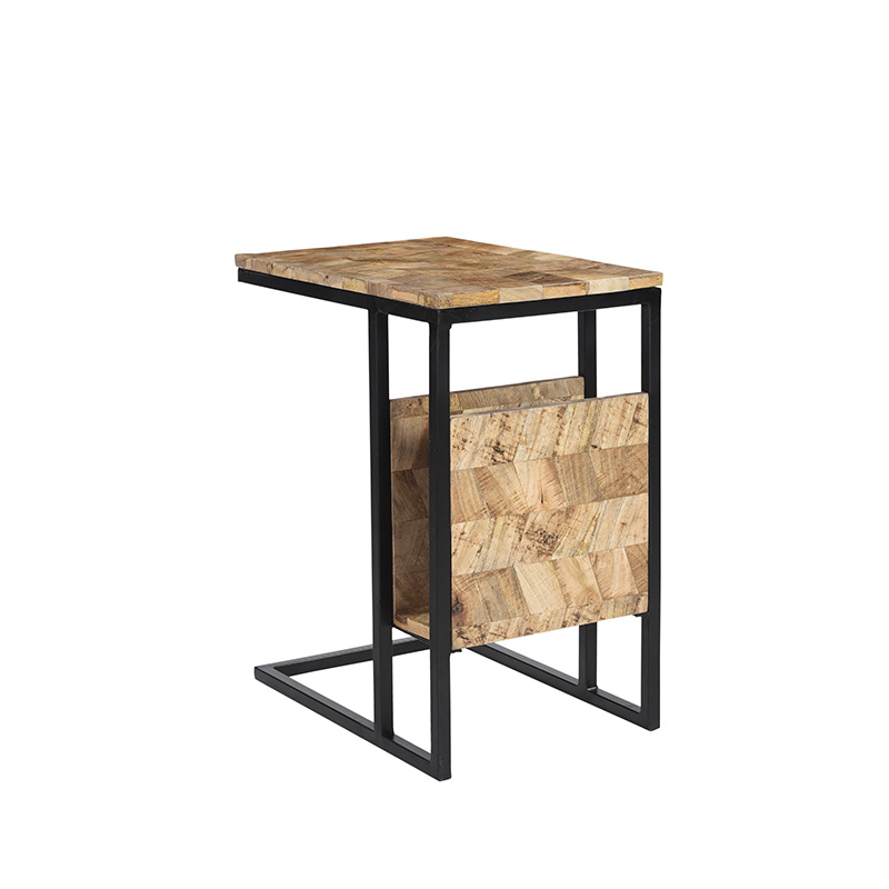 LABEL51 Bijzettafel Shift - Rough - Mangohout