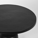 LABEL51 - Bijzettafel Wink - Zwart - 50x50x35cm