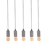 LABEL51 Hanglamp Fresco - Concrete - 5-lichts