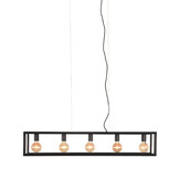 LABEL51 - Hanglamp Tetto - Zwart - 20x120x141cm