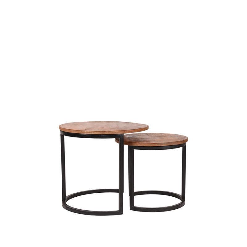 LABEL51 Salontafel Set Duo - Rough - Hout