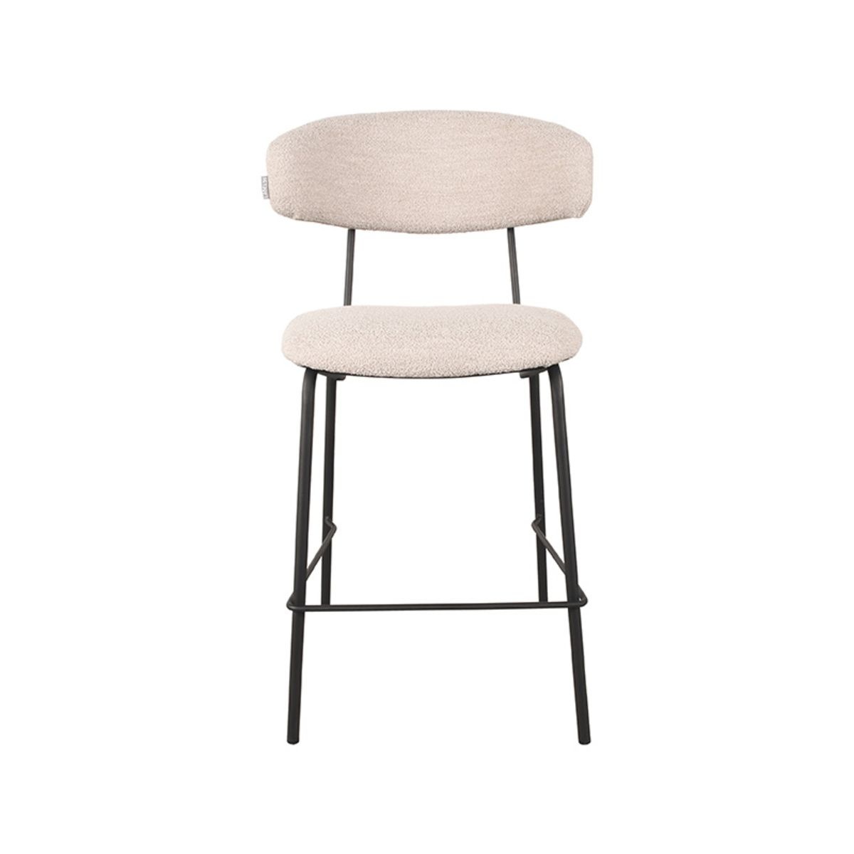 LABEL51 - Barstoel Zack - Beige - 57x53x95cm - Set van 2