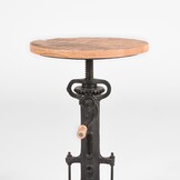 LABEL51 Kruk Gautan 32x32x48 Cm - Rough - Metaal