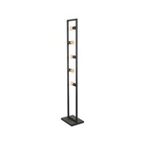 LABEL51 - Vloerlamp Quadrato - Zwart - 25x35x160cm