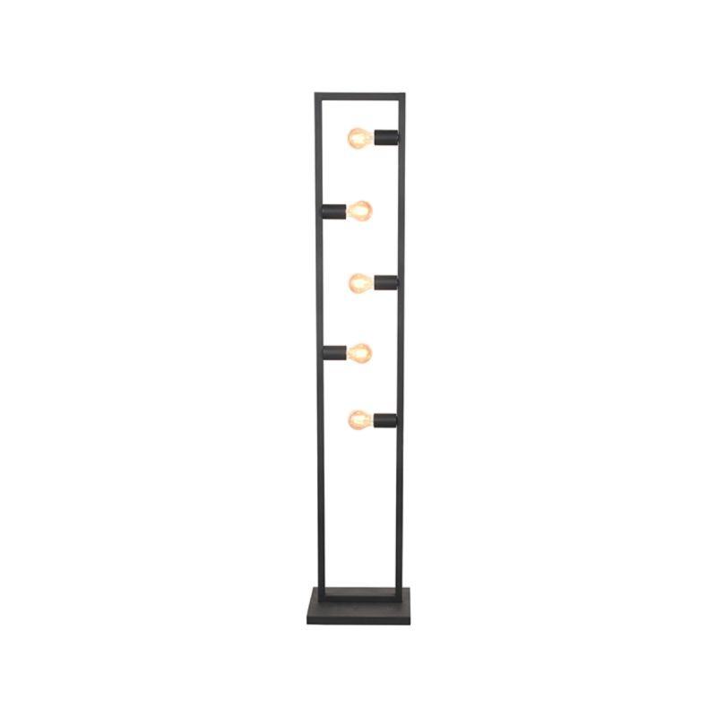 LABEL51 - Vloerlamp Quadrato - Zwart - 25x35x160cm